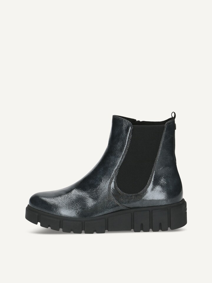 Caprice, Bottine Chelsea - gris STONE NAPLAK