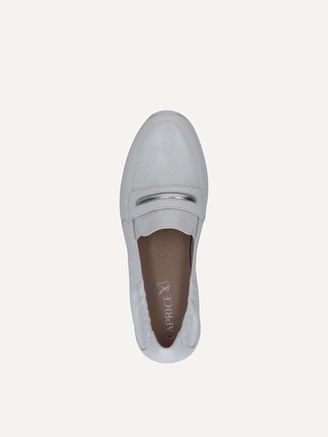 Caprice, Leather Slipper - white WHITE DEER, image 6 of 6