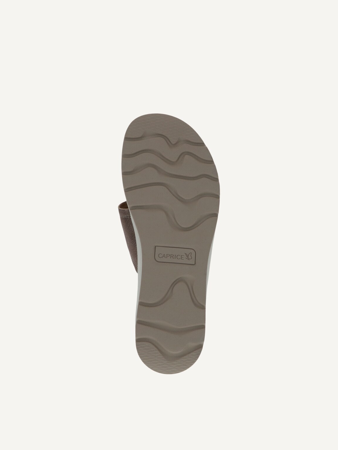 Caprice, Leather Mule - brown TAUPE METALLIC, image 5 of 6