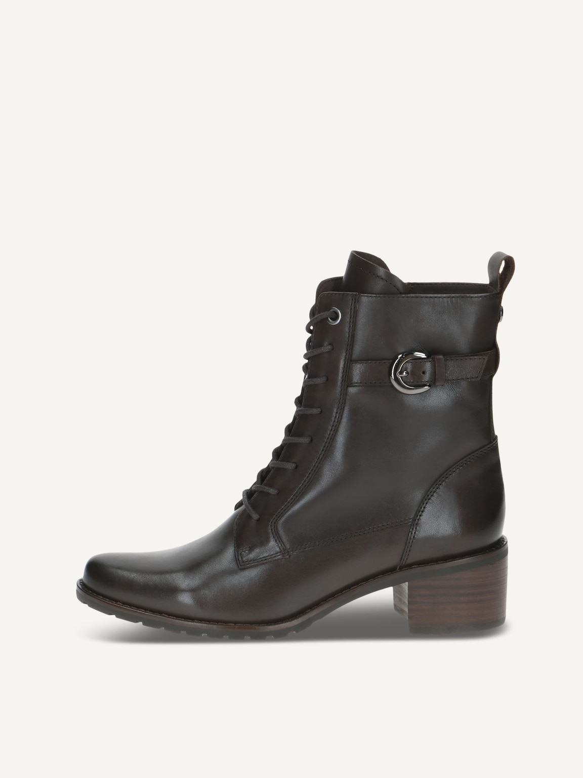 Caprice, Leather Bootie - brown DK BROWN NAPPA, image 2 of 5