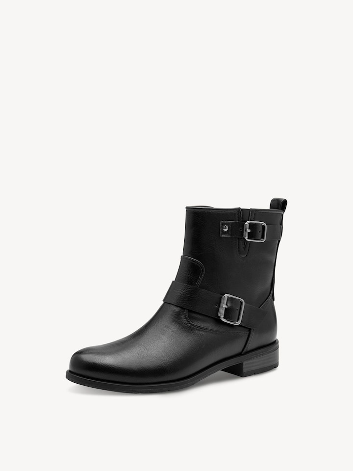 Marco Tozzi, Enkellaarsje - zwart BLACK