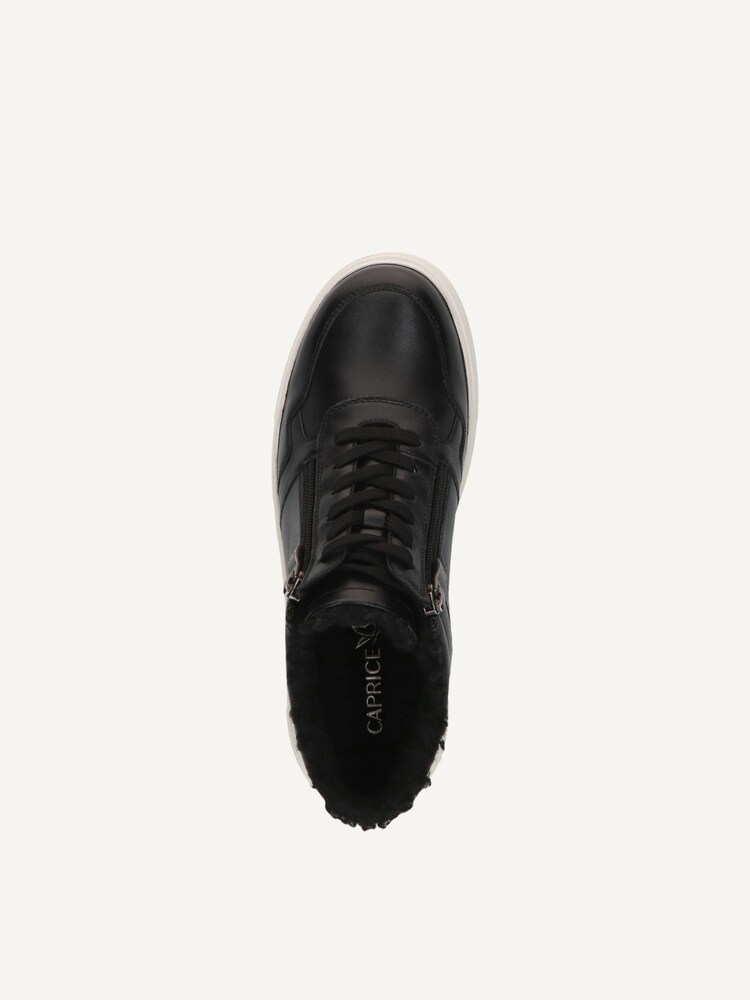 Caprice, Leather Bootie - black warm lining BLACK NAPPA, image 6 of 6