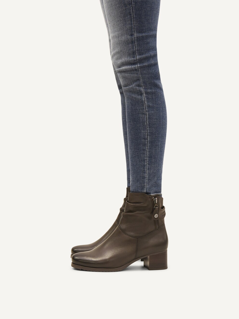 Caprice, Lederstiefelette - braun DK BROWN NAPPA, Bild 2 von 6