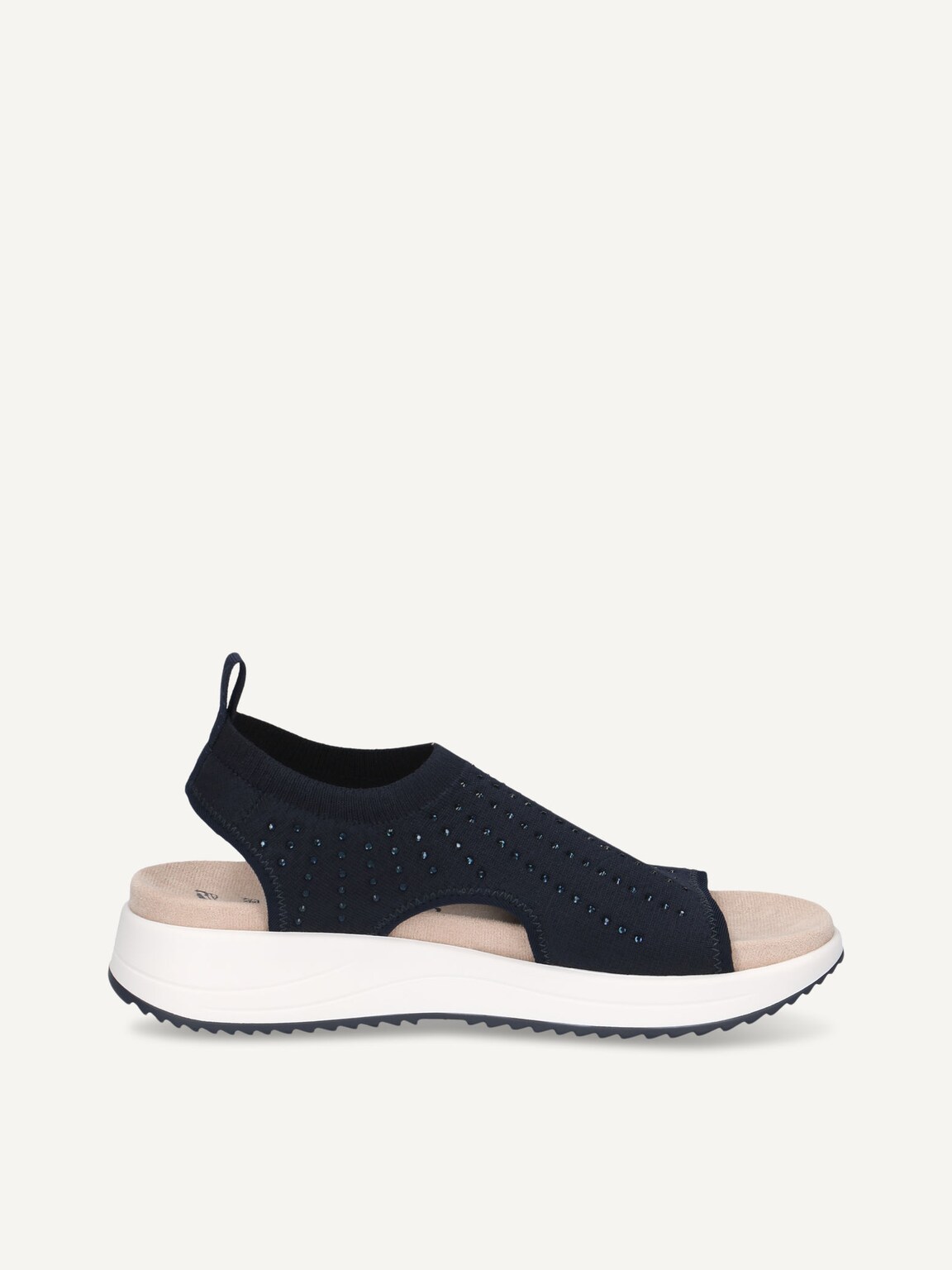 Caprice, Sandal - blue OCEAN KNIT, image 3 of 5