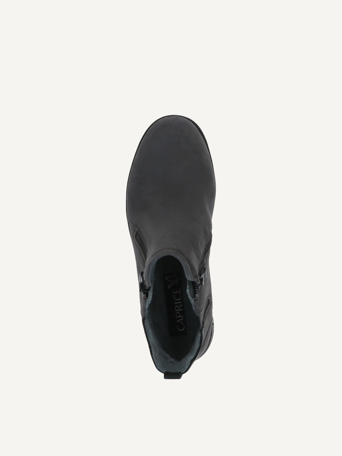 Caprice, Leather Bootie - grey DK GREY COMB, image 5 of 5
