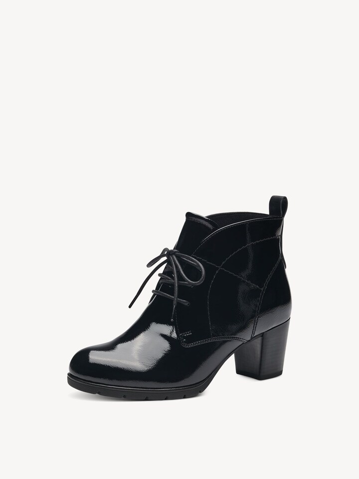 Marco Tozzi, Stiefelette - schwarz BLACK PATENT