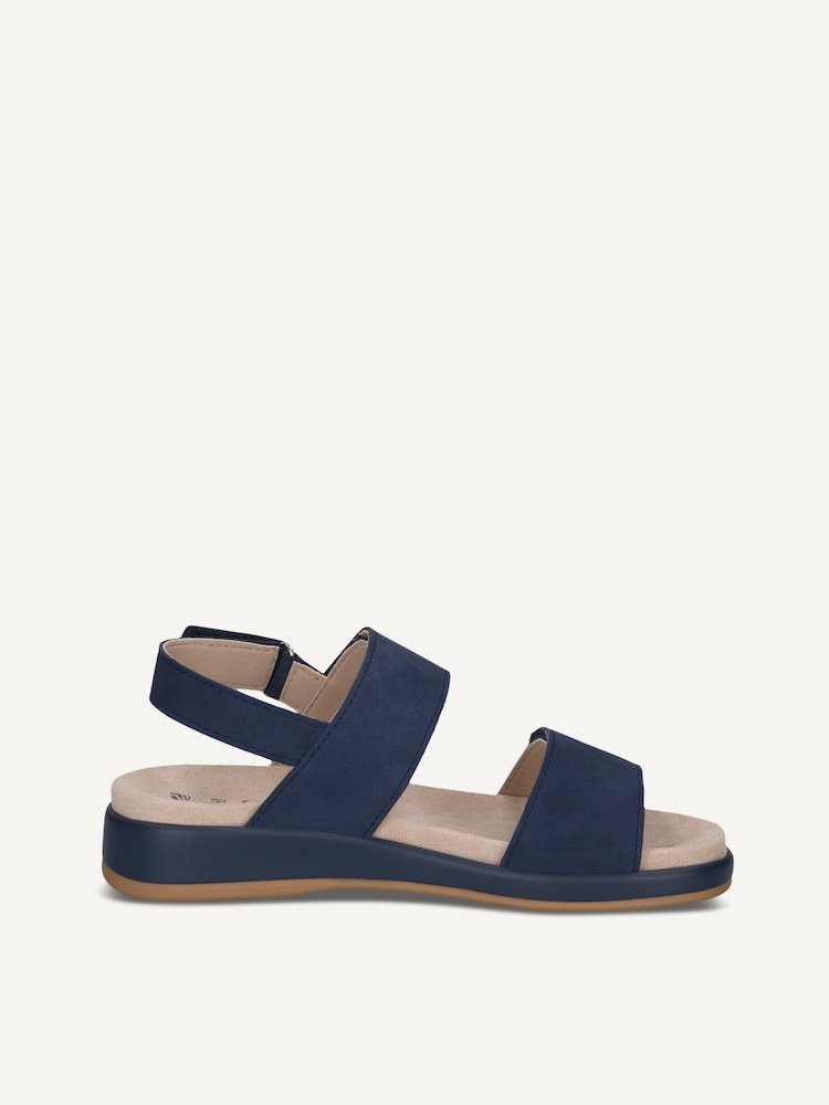 Caprice, Sandale en cuir - bleu OCEAN NUBUC, image 4 sur 6