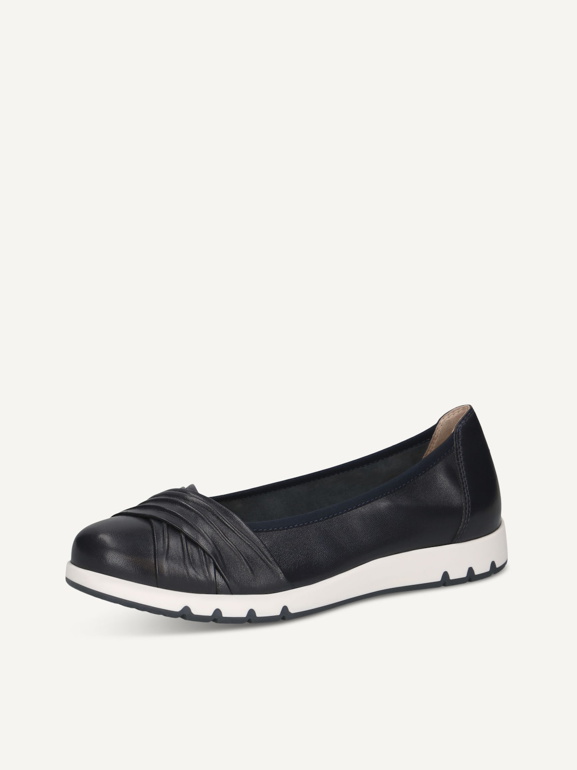 Caprice, Leather Ballerina - blue OCEAN NAPPA, image 1 of 6