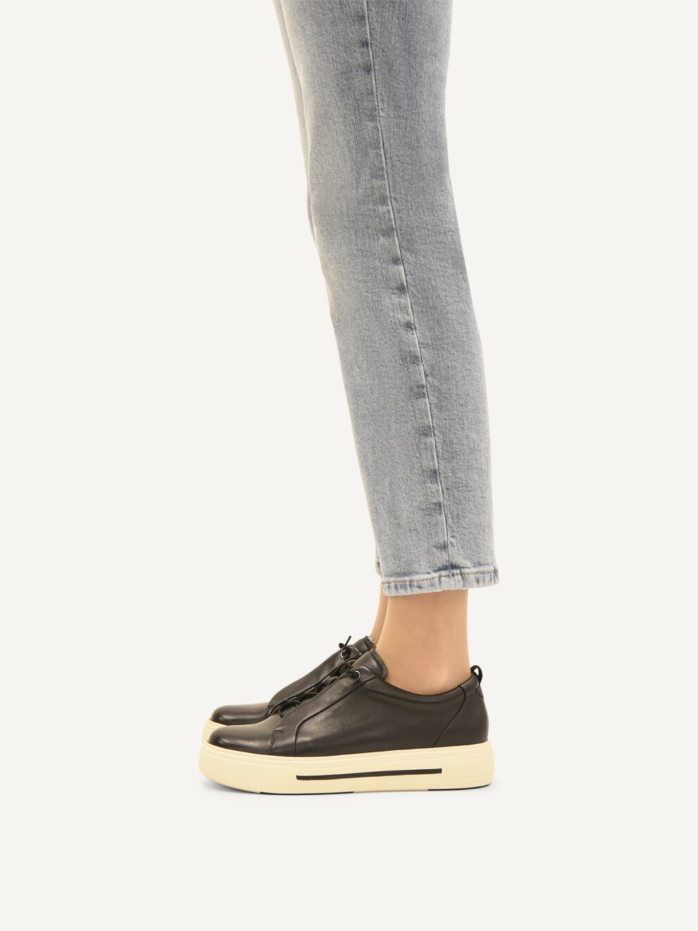 Caprice, Leather Sneaker - black BLACK NAPPA, image 2 of 6