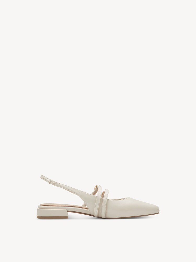 Marco Tozzi, Scarpe con cinturino alla caviglia - beige CREAM, immagine 6 di 6