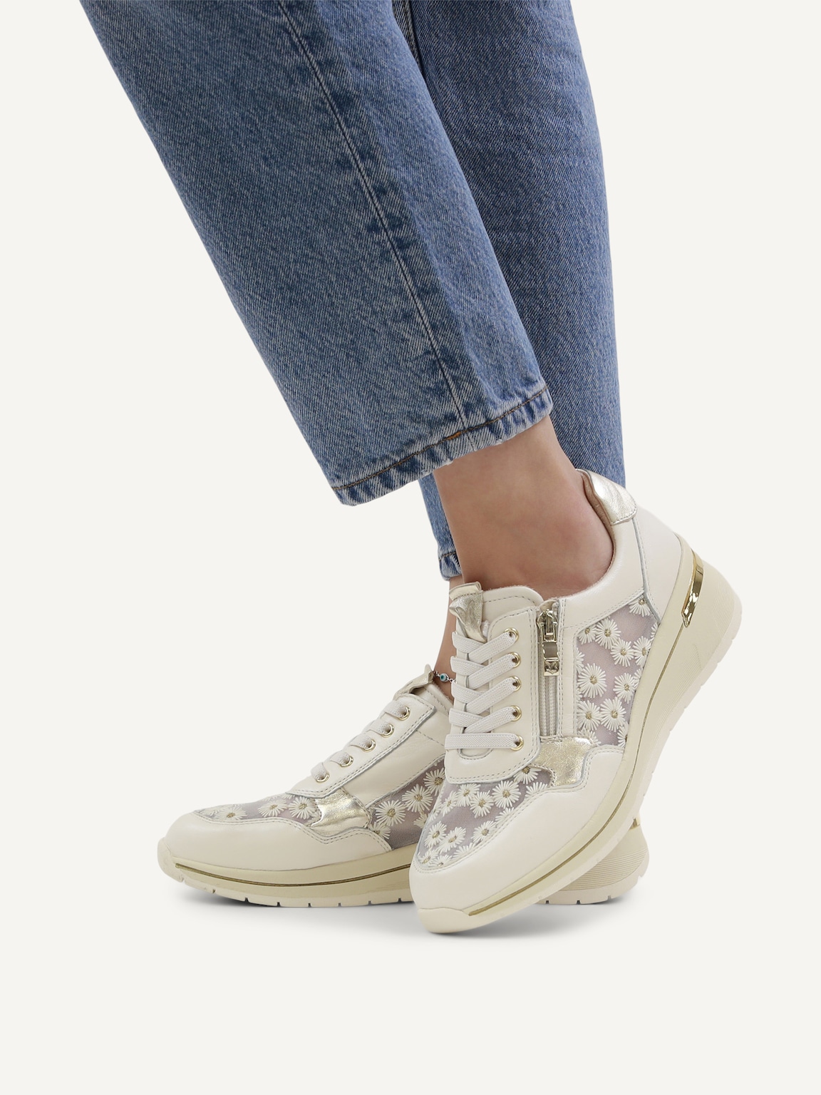 Caprice, Sneaker - yellow VANILLA COMB, image 2 of 6