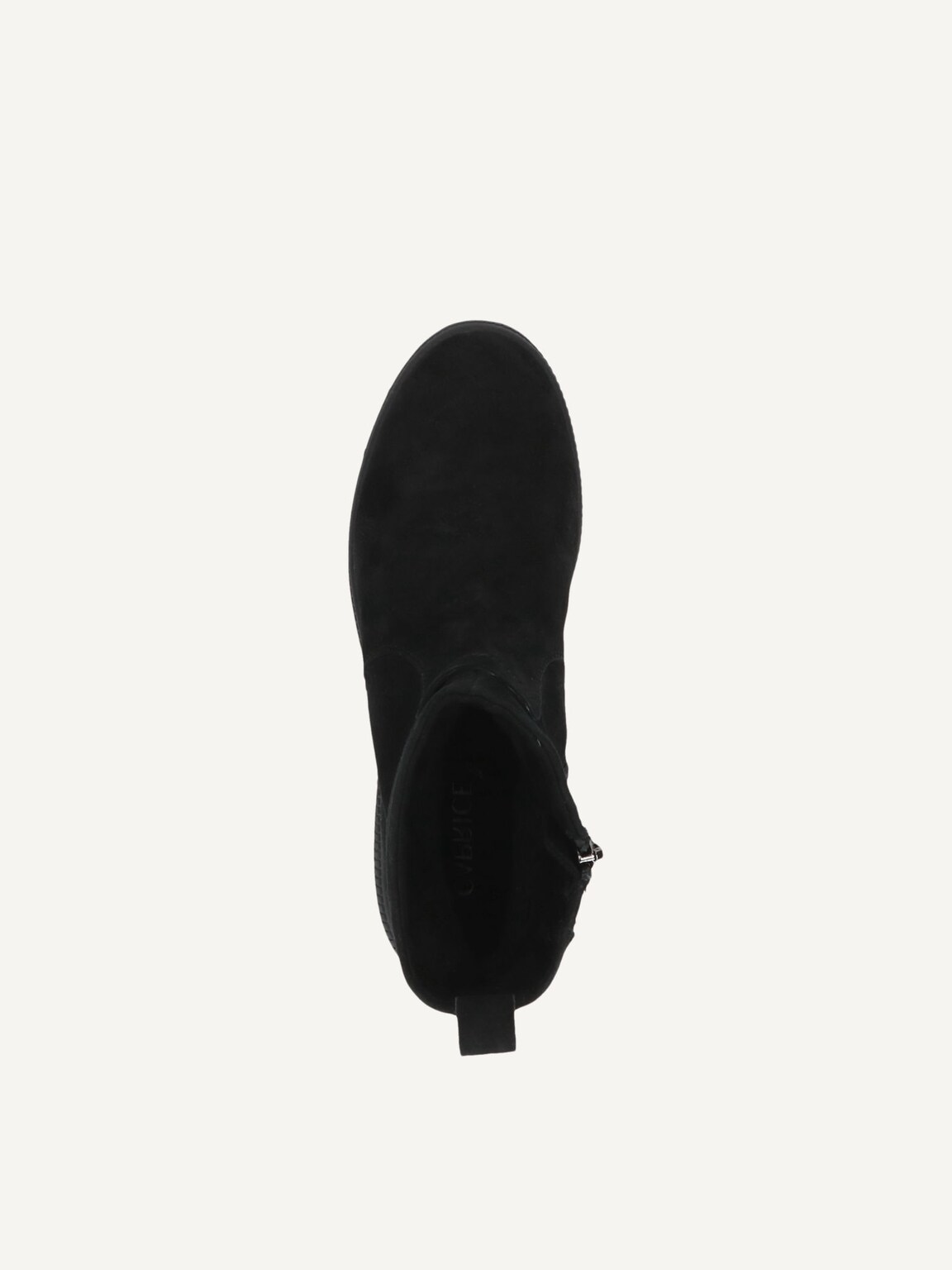 Caprice, Leather Bootie - black warm lining BLACK SUEDE, image 5 of 5