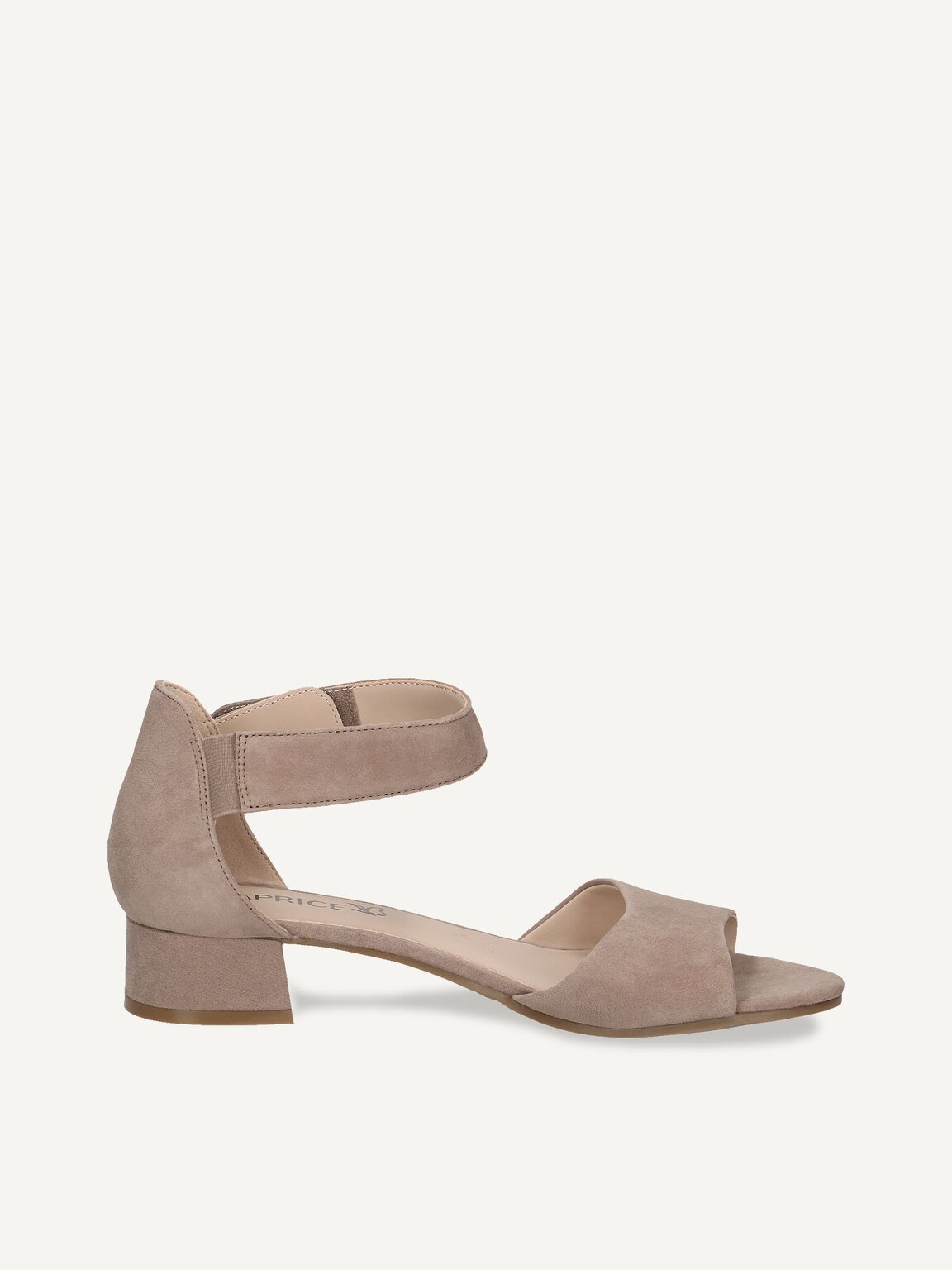 Caprice, Leather Heeled sandal - brown MUD SUEDE, image 3 of 5