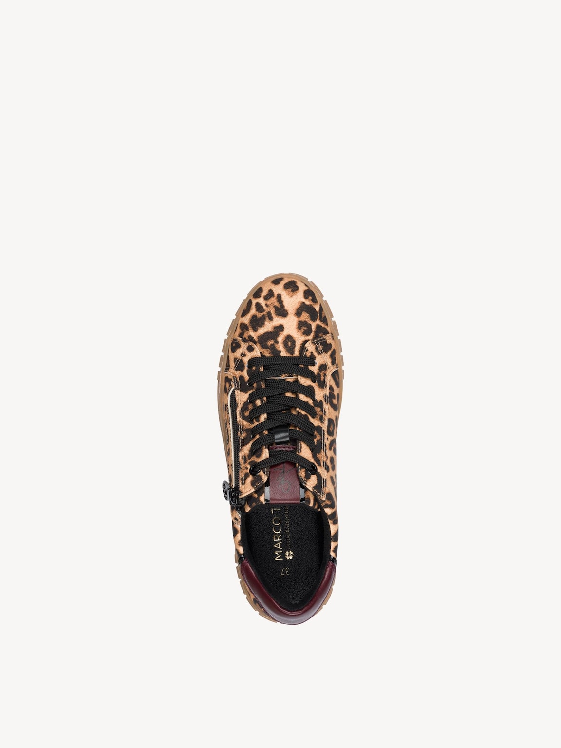 Marco Tozzi, Sneaker - beige LEO BEIGE COMB, immagine 4 di 7