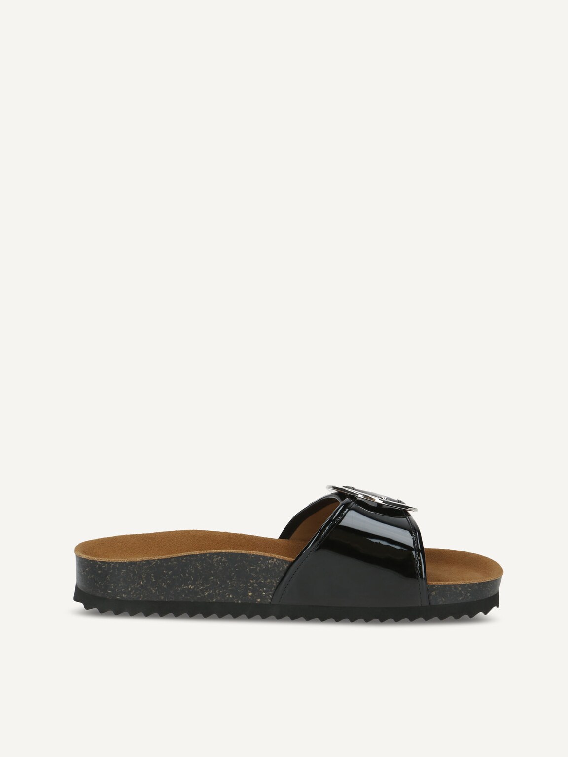 Caprice, Leather Mule - black BLACK PATENT, image 3 of 5
