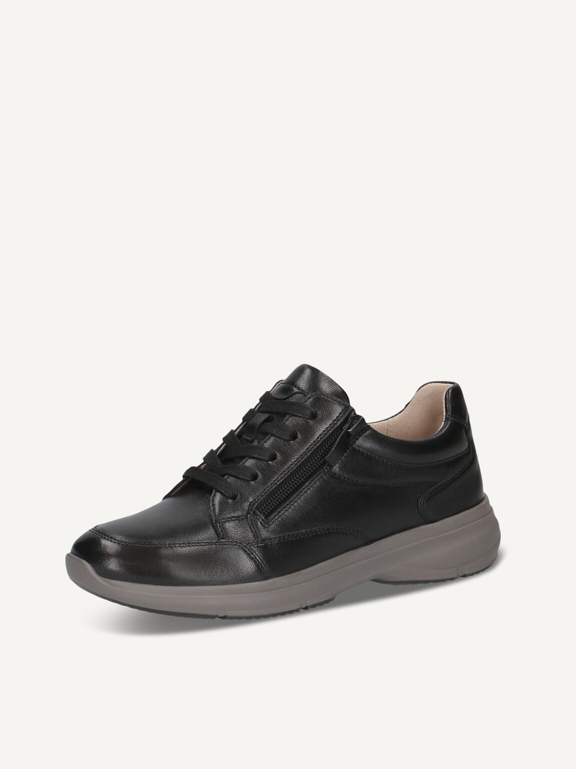 Caprice, Leather Sneaker - black BLACK NAPPA, image 1 of 5