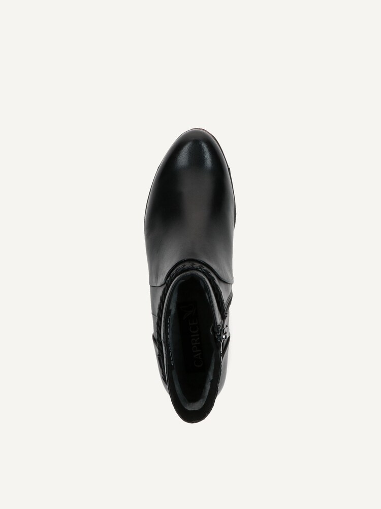 Caprice, Leather Bootie - black BLACK NAPPA, image 6 of 6