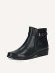 Selected, Caprice, Leather Bootie - blue OCEAN NAPPA