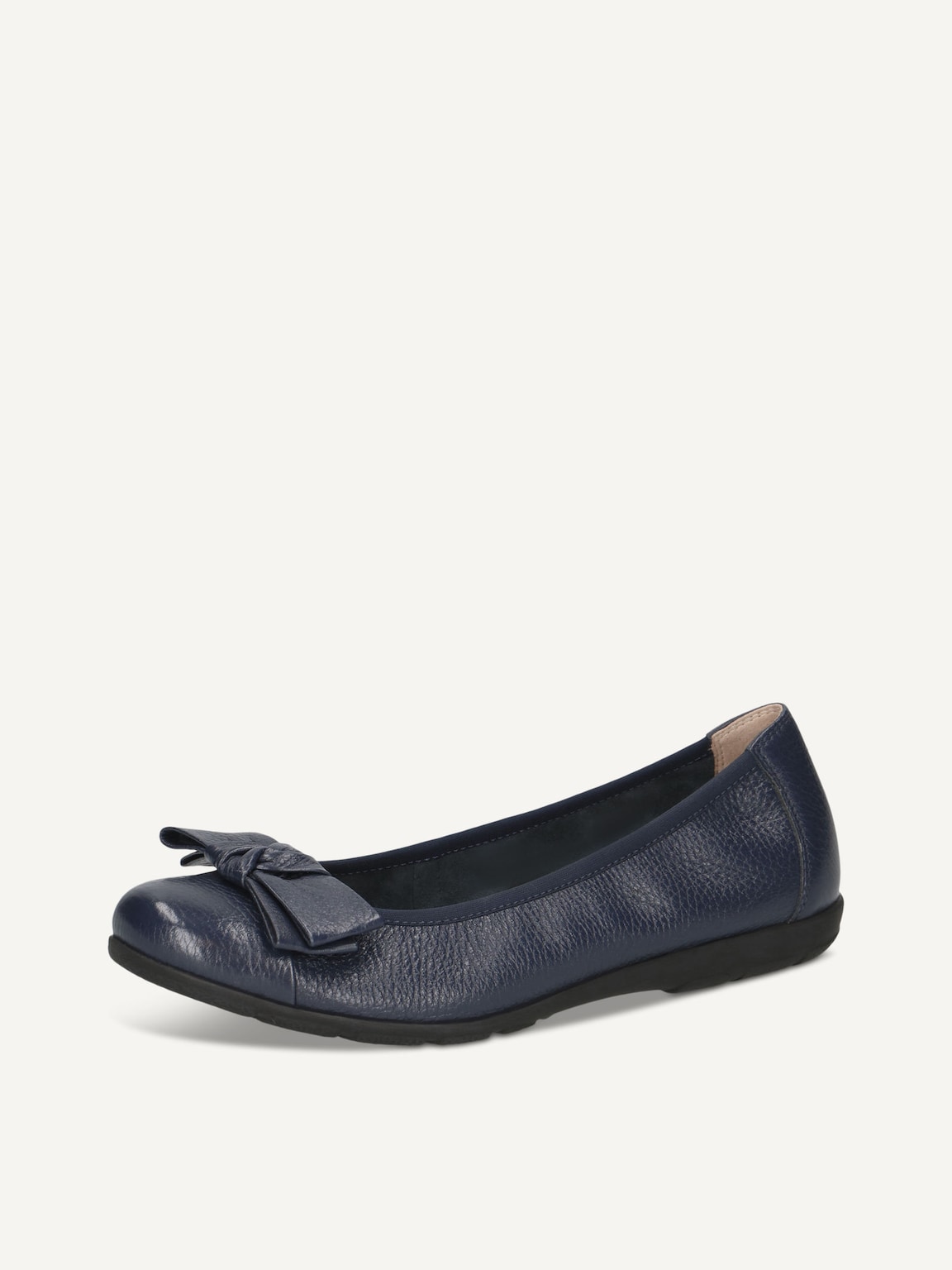Caprice, Leather Ballerina - blue OCEAN DEER, image 1 of 5