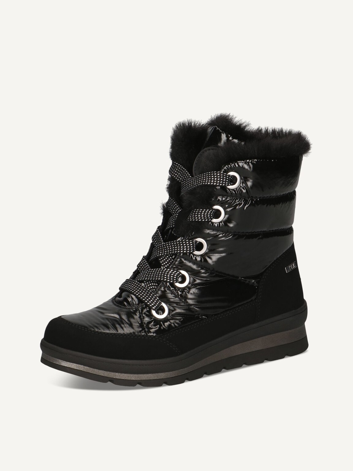 Caprice, Bootie - black warm lining BLACK COMB, image 1 of 6