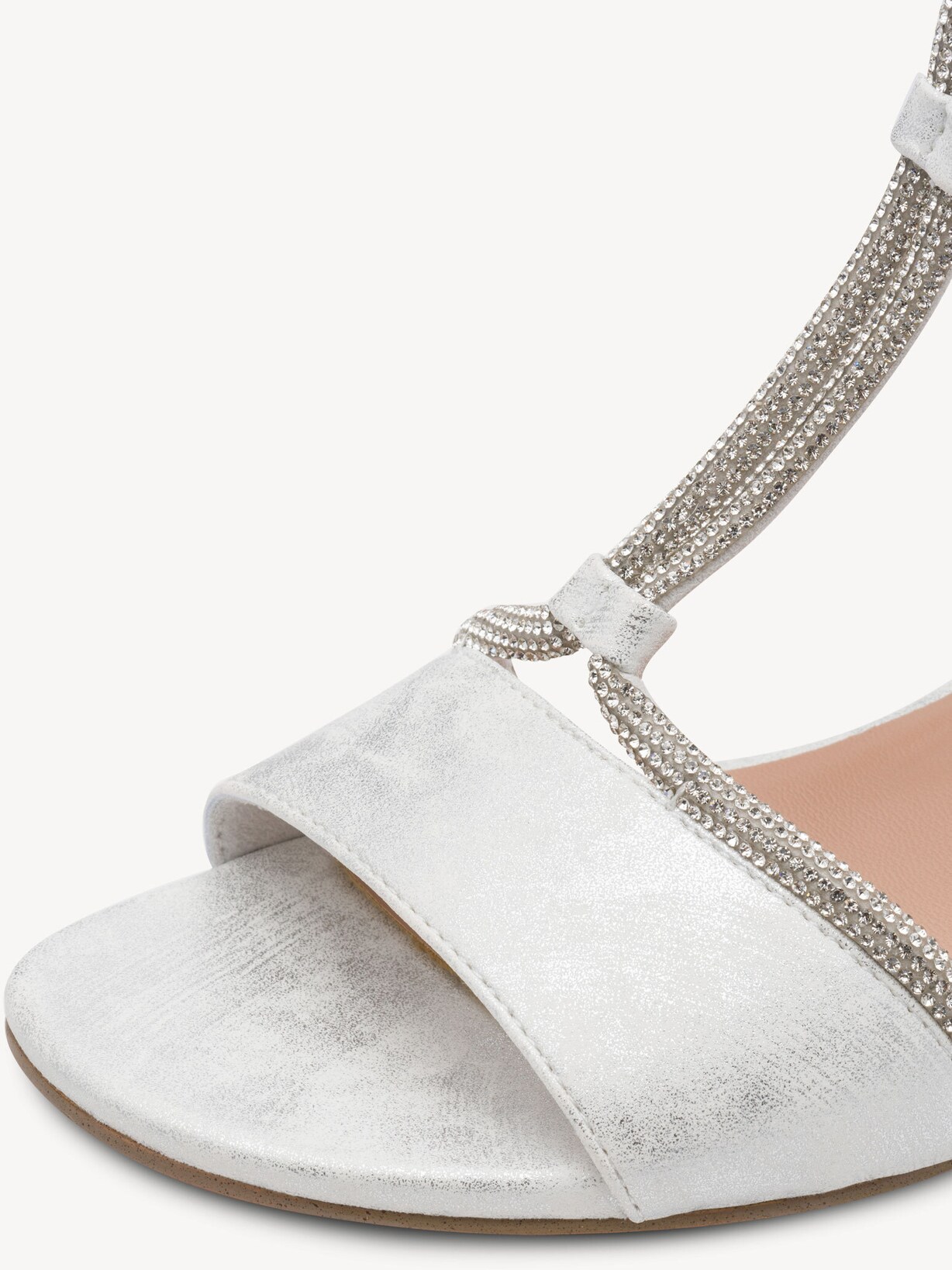 Marco Tozzi, Sandalette - metallic SILVER, Bild 4 von 6