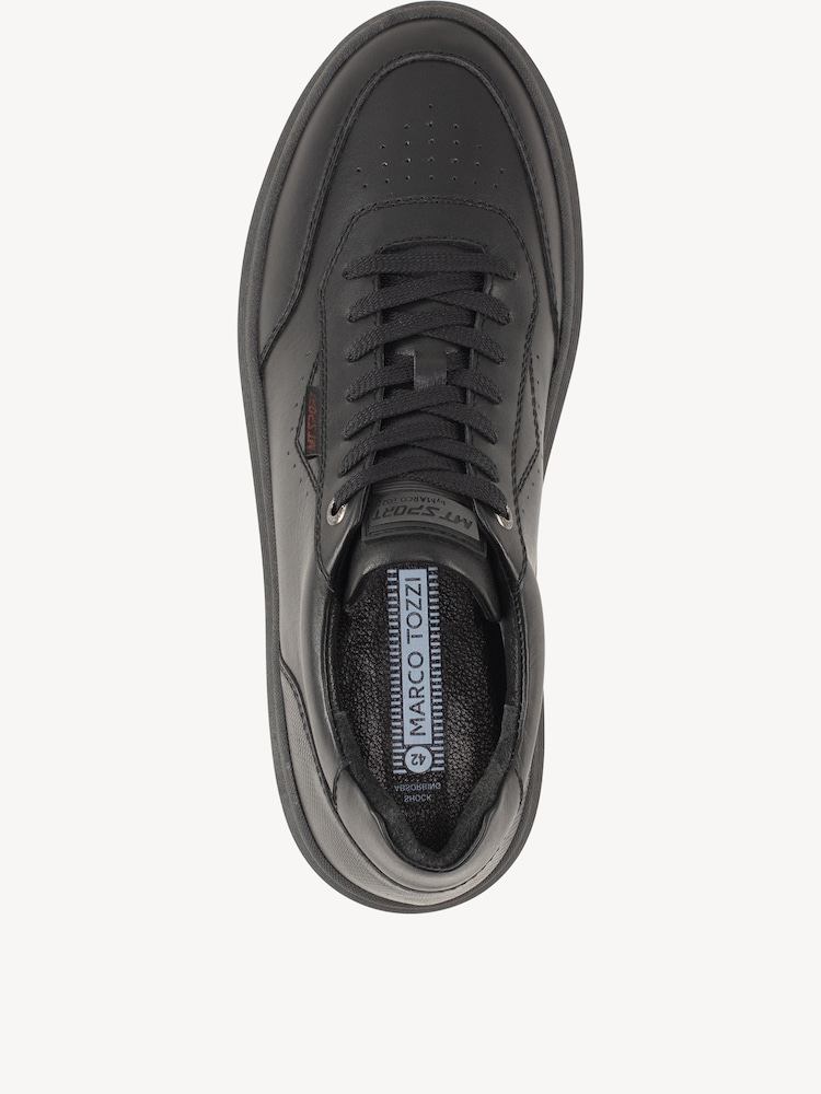 Marco Tozzi, Ledersneaker - schwarz BLACK, Bild 3 von 6