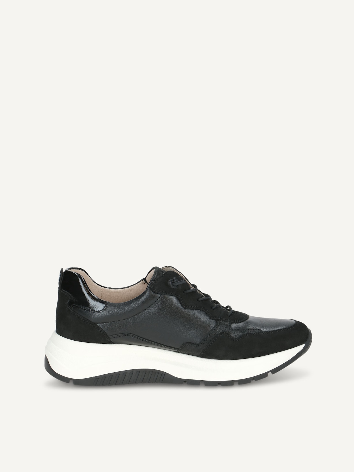Caprice, Basket en cuir - noir BLACK COMB, image 3 sur 5