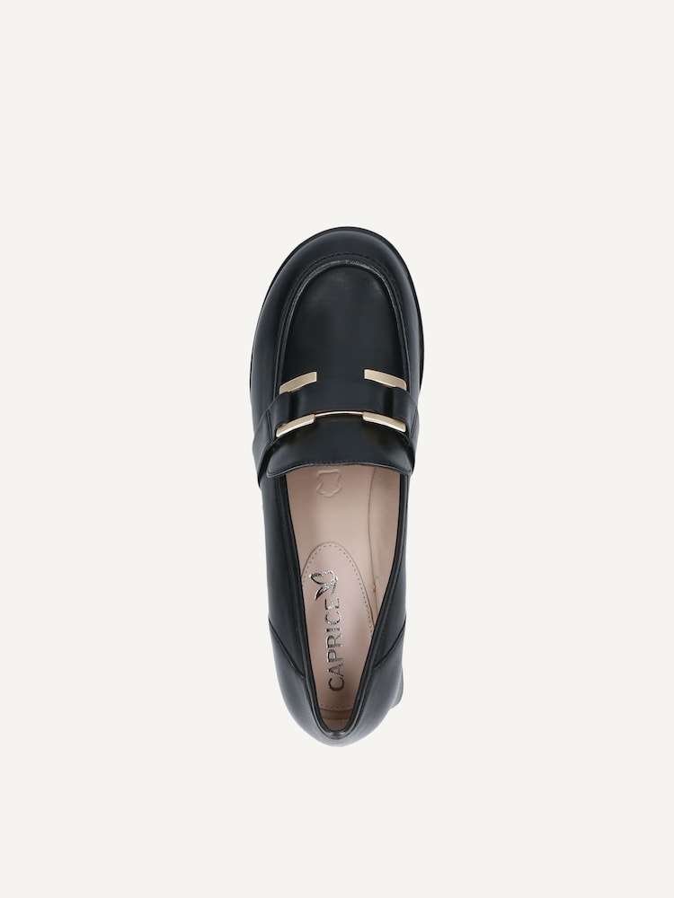 Caprice, Slipper en cuir - noir BLACK NAPPA, image 4 sur 5