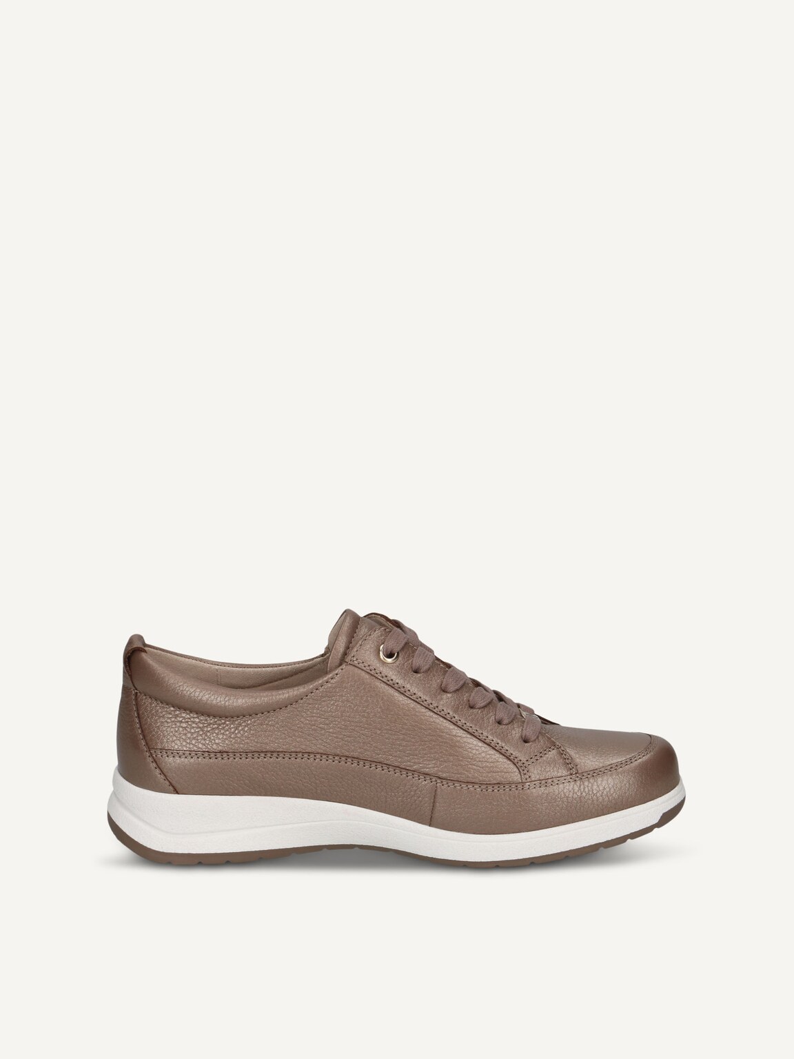 Caprice, Leather Low shoes - brown TAUPE PERLATO, image 7 of 11