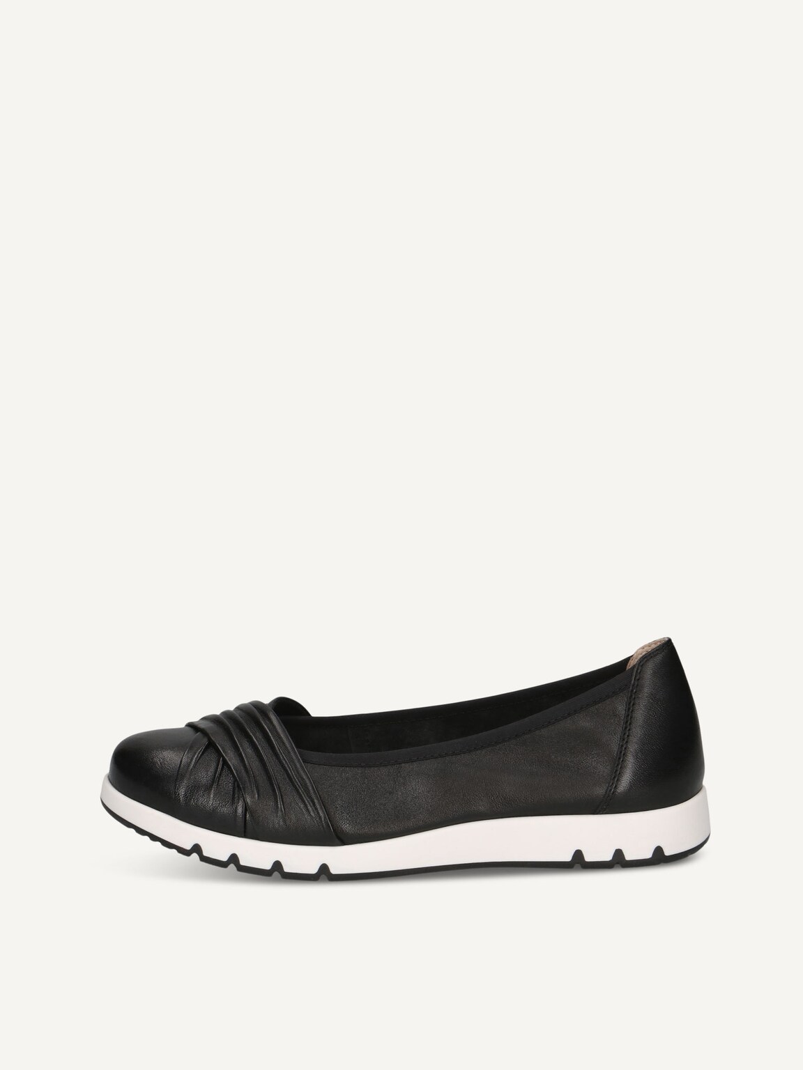 Caprice, Leather Ballerina - black BLACK NAPPA, image 2 of 5