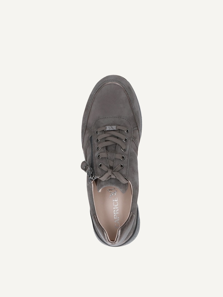 Caprice, Basket en cuir - gris GREY COMB, image 4 sur 5