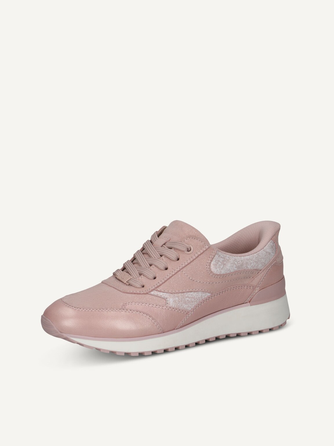 Caprice, Leather Sneaker - rose ROSE PERL COMB, image 1 of 5
