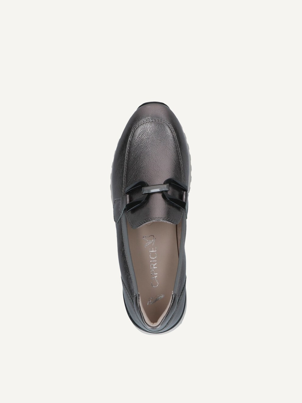 Caprice, Lederslipper - grau DK GREY METAL., Bild 5 von 6