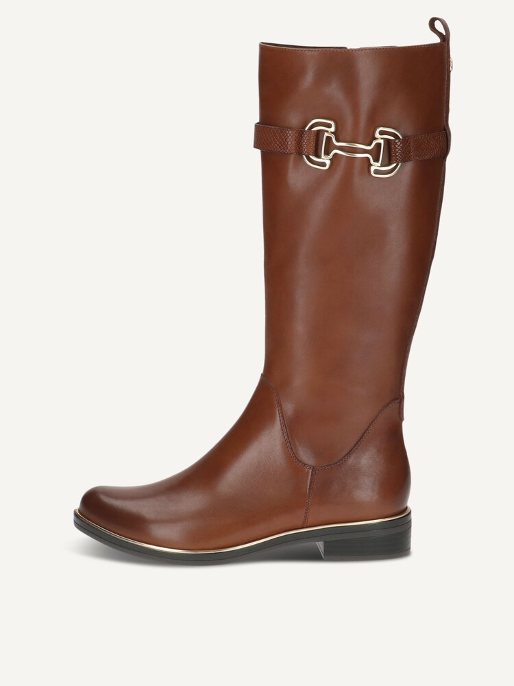 Caprice, Leather Boots - brown COGNAC COMB, image 3 of 6