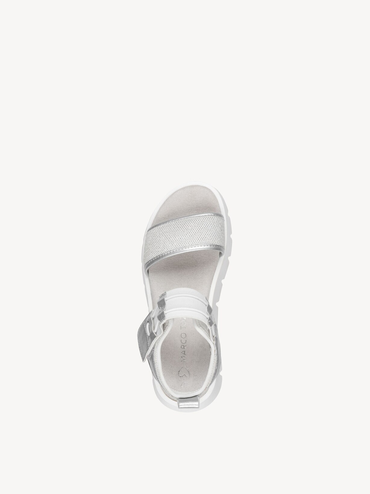 Marco Tozzi, Sandaal - wit WHITE COMB, afbeelding 5 van 6