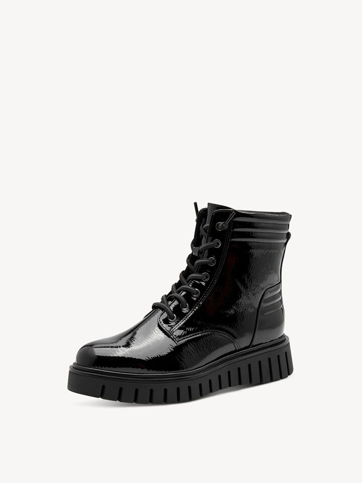 Marco Tozzi, Stiefelette - schwarz BLACK PATENT