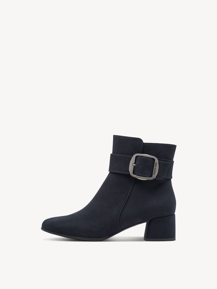 Marco Tozzi, Stiefelette - blau DK.NAVY