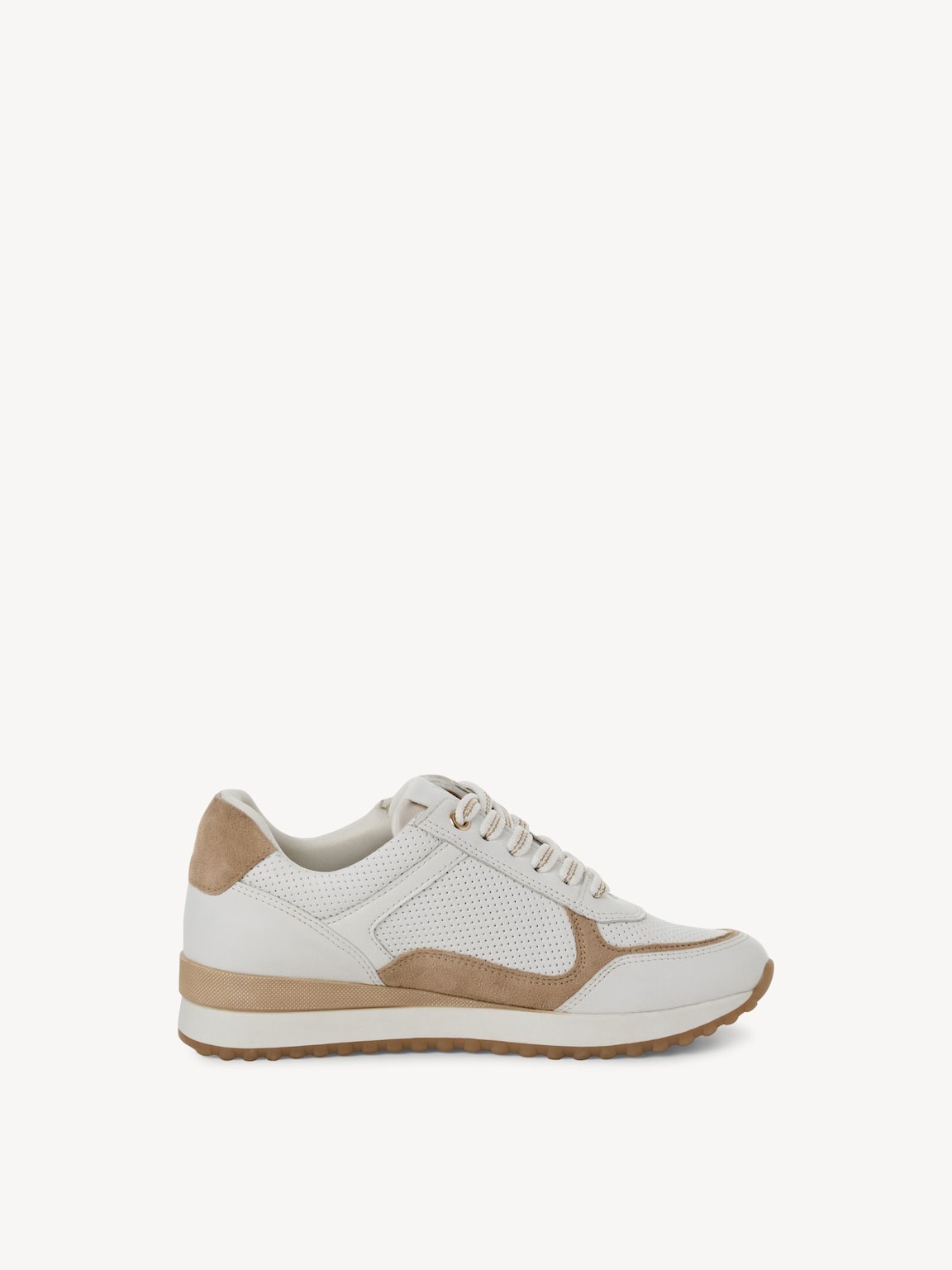 Marco Tozzi, Sneaker - bianco WHITE/DUNE, immagine 6 di 6