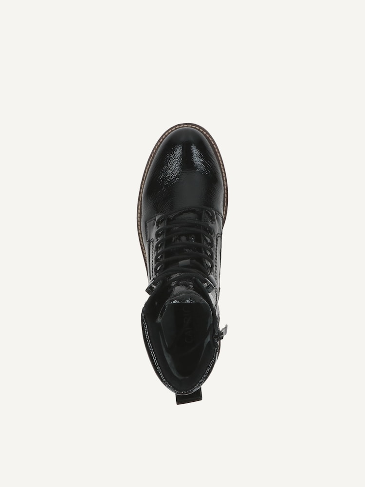 Caprice, Bottine en cuir - noir BLACK NAPLAK, image 4 sur 5