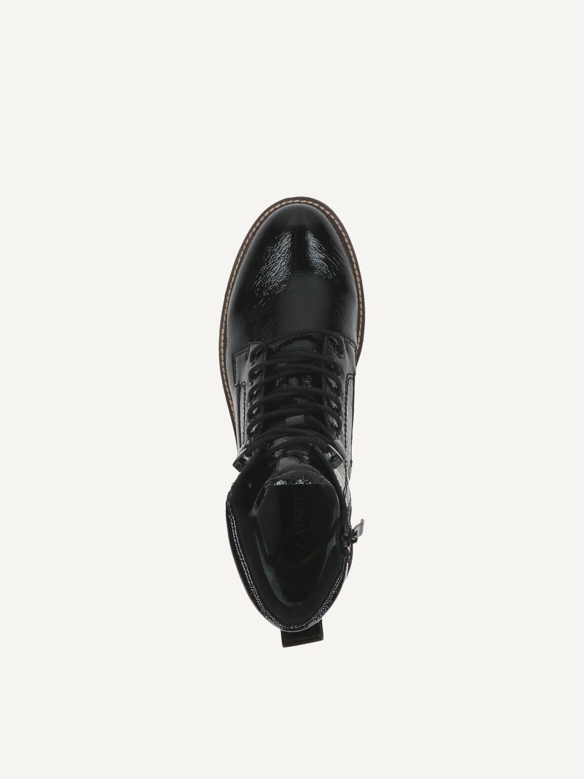 Caprice, Leather Bootie - black BLACK NAPLAK, image 5 of 5