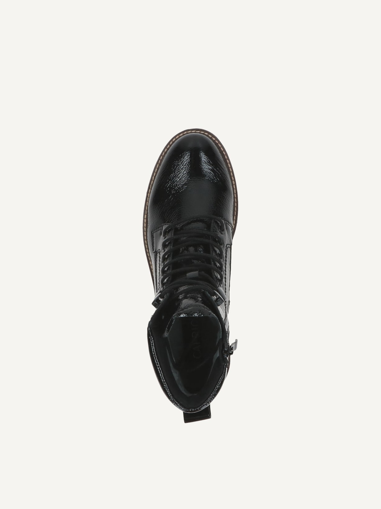 Caprice, Bottine en cuir - noir BLACK NAPLAK, image 4 sur 5