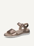 Selected, Caprice, Leather Sandal - brown TAUPE METALLIC