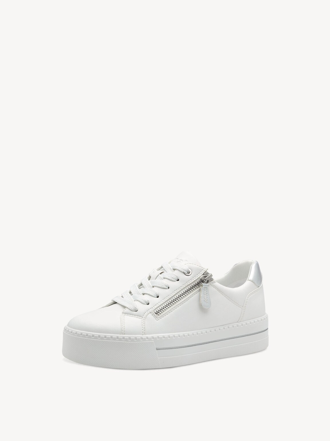 Jana, Sneaker - white WHITE/SILVER, image 4 of 7