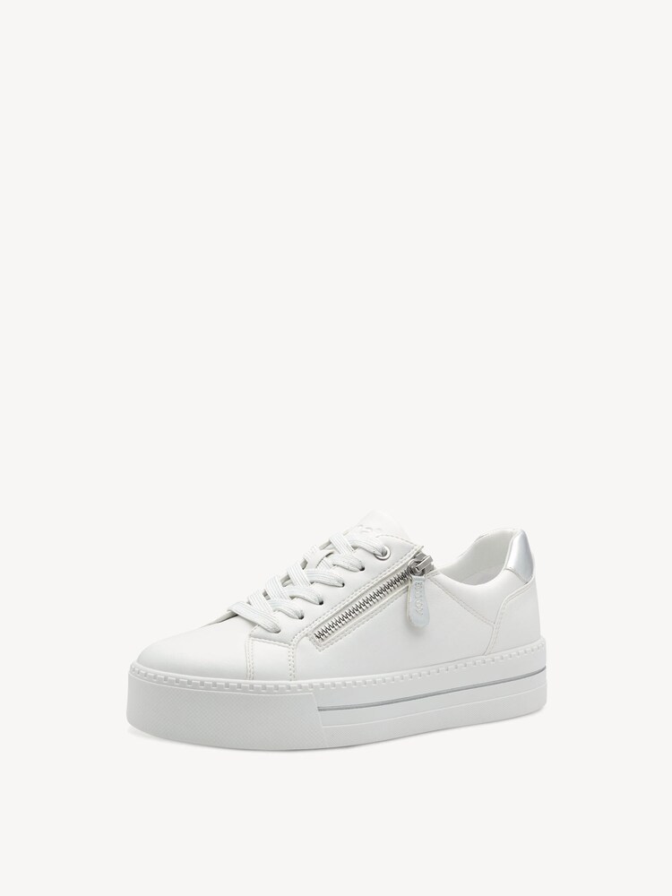 Jana, Sneaker - weiß WHITE/SILVER, Bild 3 von 7