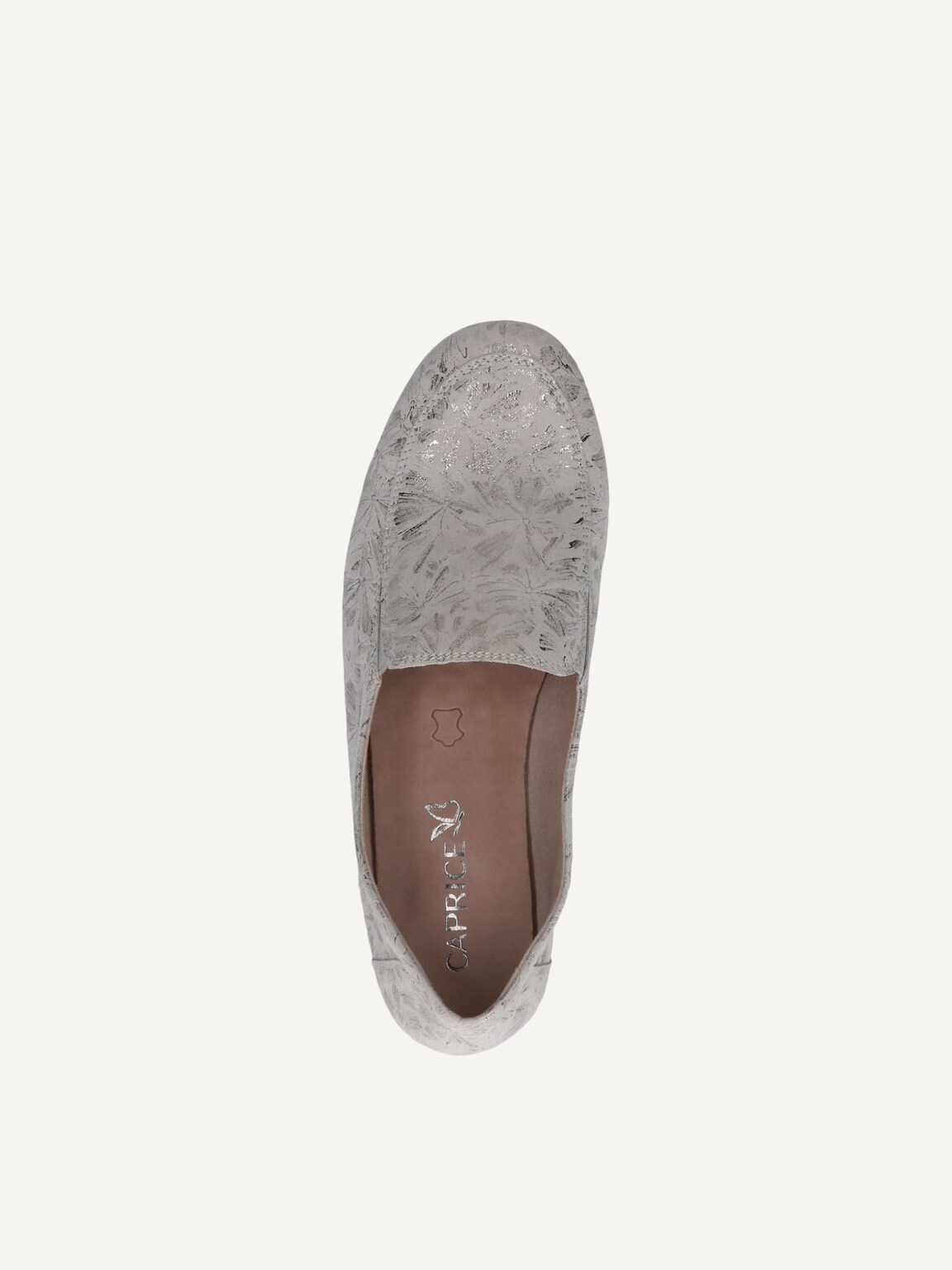 Caprice, Leather Slipper - white OFFWHITE/SILV., image 6 of 6