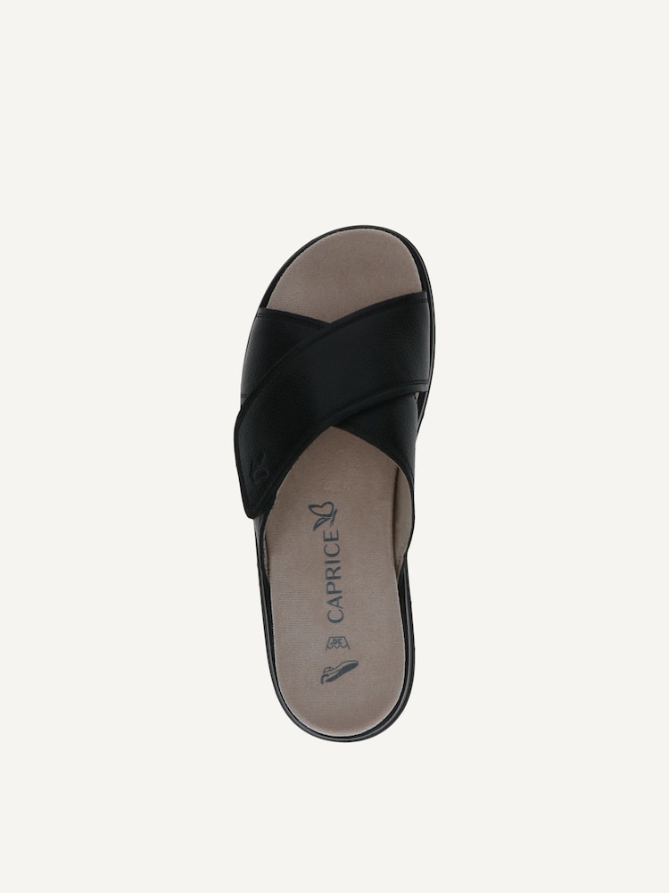 Caprice, Mule en cuir - noir BLACK NAPPA, image 4 sur 5