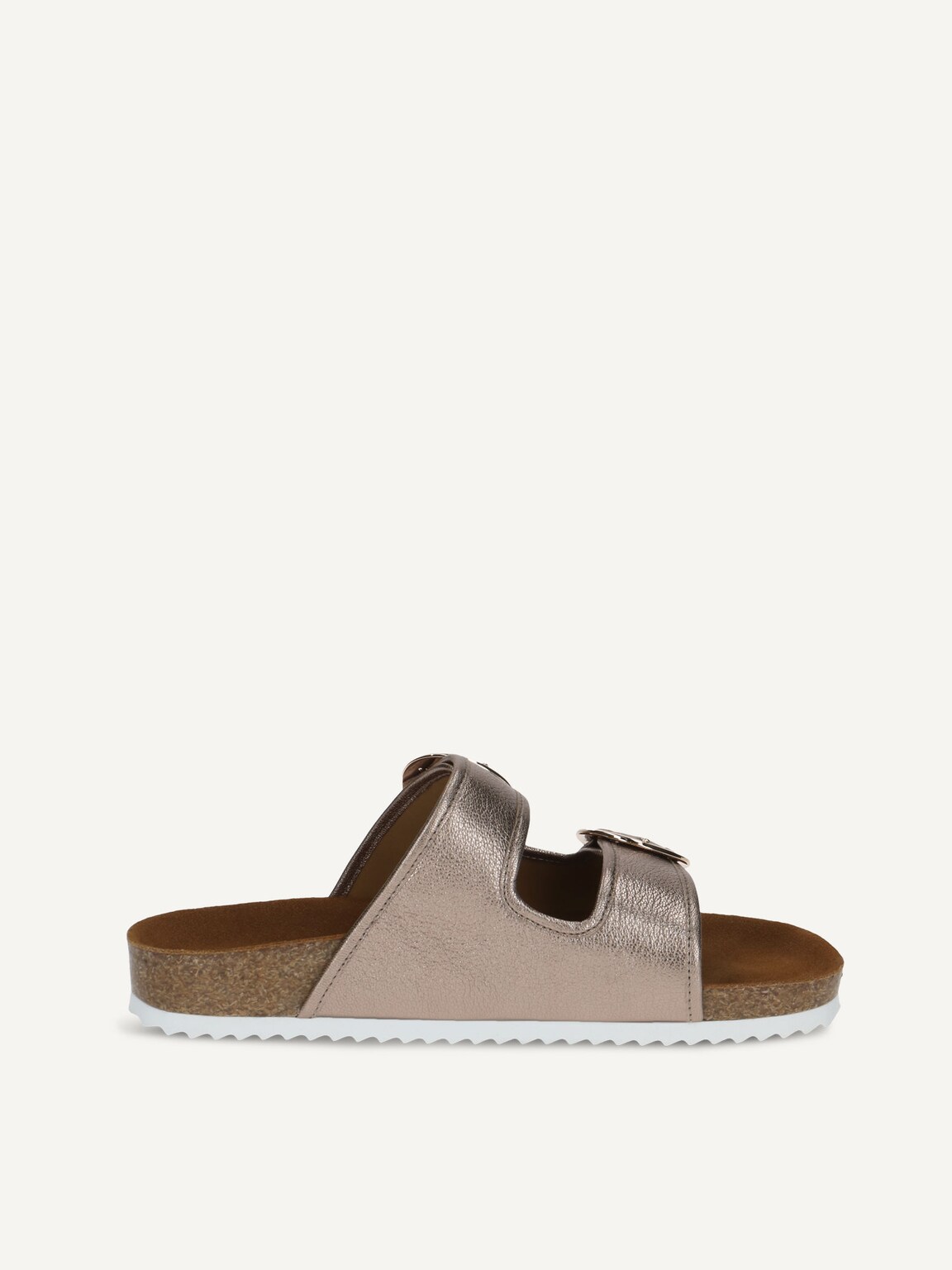 Caprice, Leather Mule - brown TAUPE METALLIC, image 4 of 6