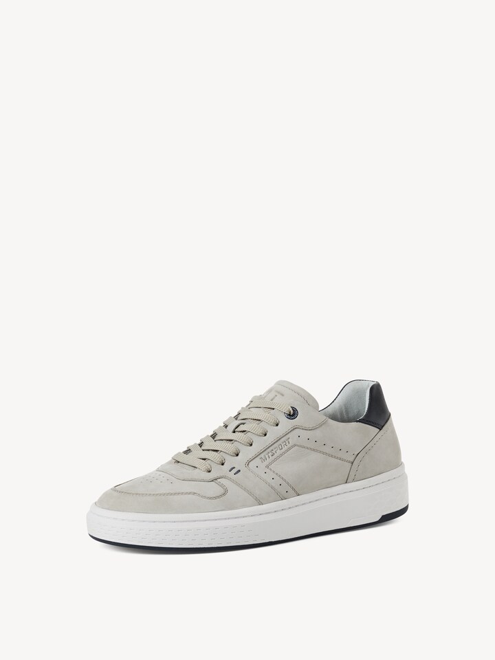 Marco Tozzi, Ledersneaker - grau LT.GREY