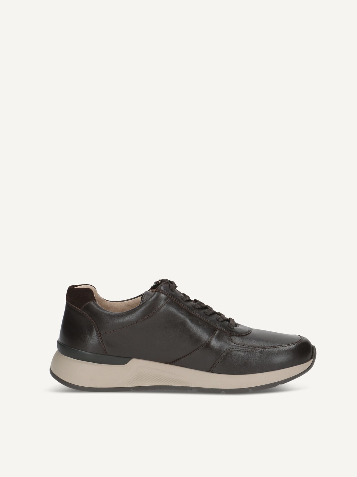Caprice, Leather Sneaker - brown DK BROWN COMB, image 3 of 5