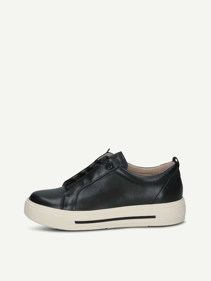 Caprice, Basket en cuir - noir BLACK NAPPA